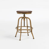 Classic Home Peralta 24" Counter Stool Brass Model 53003909